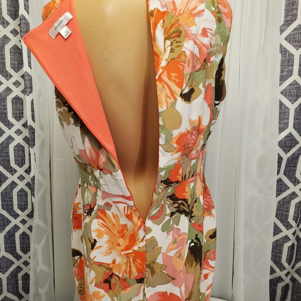 Beautiful Floral Dress Barn Dress - Picture 6 of 12